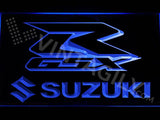 Suzuki GSX-R LED Neon Sign Electrical 2 - Blue - TheLedHeroes