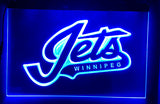 FREE Winnipeg Jets (4) LED Sign - Blue - TheLedHeroes