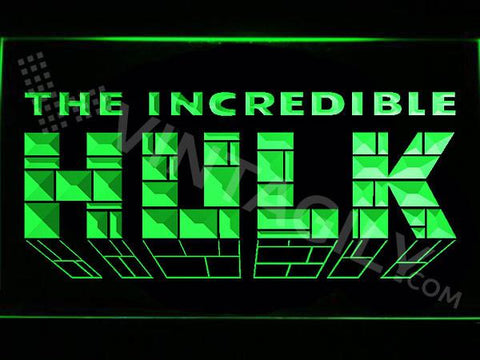 The Incredible Hulk LED Neon Sign USB - Green - TheLedHeroes