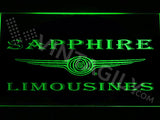 FREE Sapphire Limousines LED Sign - Green - TheLedHeroes