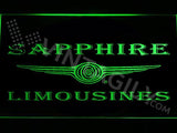 Sapphire Limousines LED Neon Sign Electrical - Green - TheLedHeroes