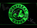 Montreal Expos LED Neon Sign Electrical - Green - TheLedHeroes