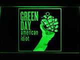 Green Day American Idiot LED Neon Sign Electrical - Green - TheLedHeroes