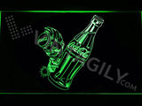 Coca Cola Bottle LED Sign - Green - TheLedHeroes