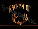Rack'em Up LED Neon Sign Electrical - Orange - TheLedHeroes