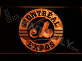 FREE Montreal Expos LED Sign - Orange - TheLedHeroes