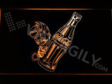 Coca Cola Bottle LED Neon Sign Electrical - Orange - TheLedHeroes
