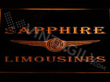 Sapphire Limousines LED Neon Sign Electrical - Orange - TheLedHeroes