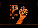 Green Day American Idiot LED Neon Sign Electrical - Orange - TheLedHeroes