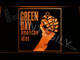 Green Day American Idiot LED Sign - Orange - TheLedHeroes