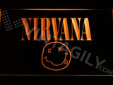 Nirvana LED Sign - Orange - TheLedHeroes