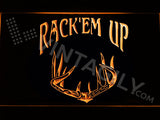 FREE Rack'em Up LED Sign - Orange - TheLedHeroes