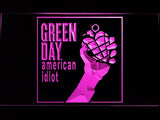 Green Day American Idiot LED Neon Sign Electrical - Purple - TheLedHeroes