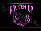Rack'em Up LED Neon Sign Electrical - Purple - TheLedHeroes