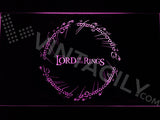 The Lord Of The Rings LED Sign - Purple - TheLedHeroes