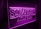 Stranger Things LED Neon Sign USB - Purple - TheLedHeroes