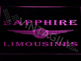 FREE Sapphire Limousines LED Sign - Purple - TheLedHeroes