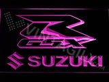 Suzuki GSX-R LED Neon Sign Electrical 2 - Purple - TheLedHeroes
