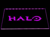 Halo LED Sign - Purple - TheLedHeroes