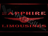 FREE Sapphire Limousines LED Sign - Red - TheLedHeroes