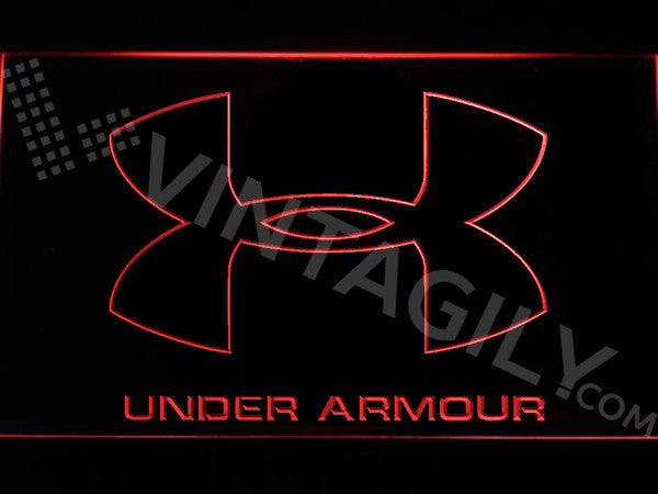 FREE Under Armour LED Sign - Red - TheLedHeroes
