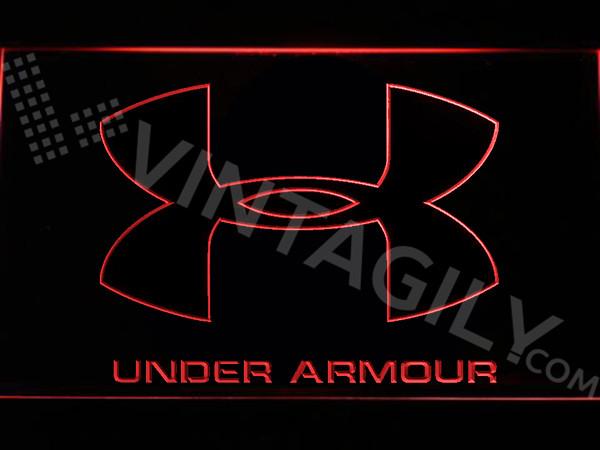 Under Armour LED Neon Sign USB - Red - TheLedHeroes