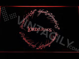 The Lord Of The Rings LED Neon Sign Electrical - Red - TheLedHeroes