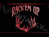 Rack'em Up LED Neon Sign Electrical - Red - TheLedHeroes