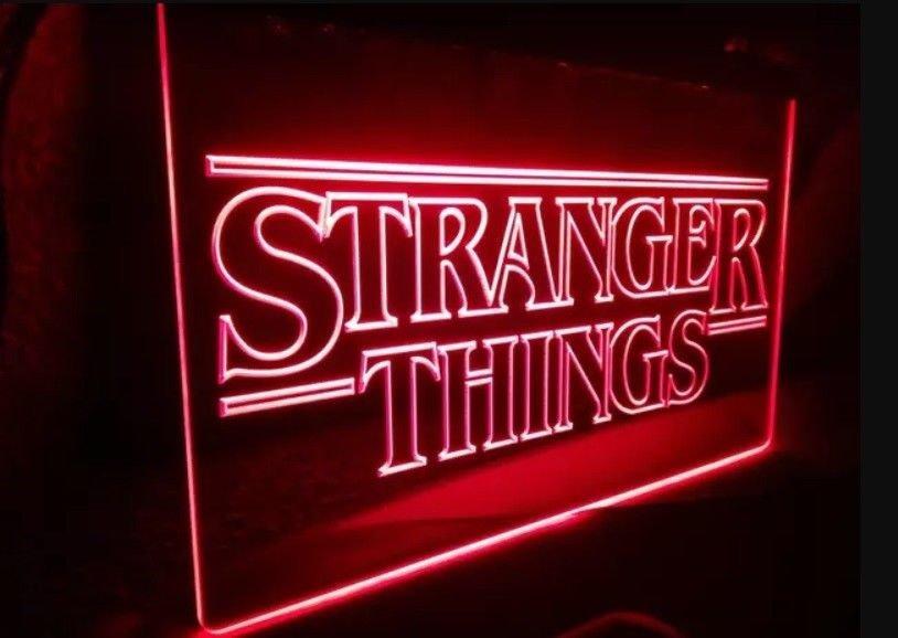 Stranger Things LED Neon Sign USB - Red - TheLedHeroes