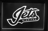FREE Winnipeg Jets (4) LED Sign - White - TheLedHeroes