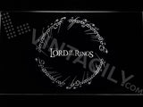 FREE The Lord Of The Rings LED Sign - White - TheLedHeroes