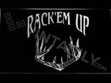 FREE Rack'em Up LED Sign - White - TheLedHeroes