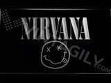 Nirvana LED Sign - White - TheLedHeroes