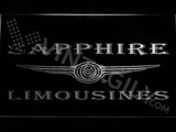 FREE Sapphire Limousines LED Sign - White - TheLedHeroes