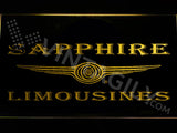 FREE Sapphire Limousines LED Sign - Yellow - TheLedHeroes
