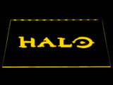 Halo LED Sign - Yellow - TheLedHeroes