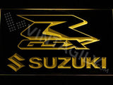 Suzuki GSX-R LED Neon Sign Electrical 2 - Yellow - TheLedHeroes