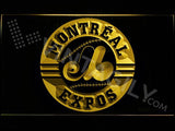 Montreal Expos LED Neon Sign Electrical - Yellow - TheLedHeroes