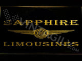 Sapphire Limousines LED Neon Sign Electrical - Yellow - TheLedHeroes