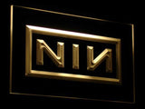 Nine Inch Nail LED Neon Sign USB - Yellow - TheLedHeroes