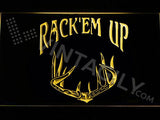Rack'em Up LED Neon Sign Electrical - Yellow - TheLedHeroes