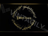 The Lord Of The Rings LED Neon Sign Electrical - Yellow - TheLedHeroes
