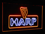 Harp Beer Dual Color LED Sign - Normal Size (12x8.5in) - TheLedHeroes