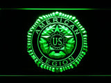 American Legion LED Neon Sign USB - Green - TheLedHeroes