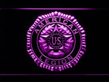 American Legion LED Neon Sign Electrical - Purple - TheLedHeroes