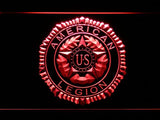 American Legion LED Neon Sign USB - Red - TheLedHeroes