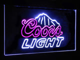 Coors Light Mountain Dual Color LED Sign -  - TheLedHeroes