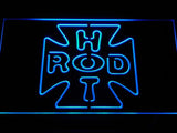 Hot Rod Garage (2) LED Neon Sign Electrical - Blue - TheLedHeroes