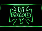 Hot Rod Garage (2) LED Neon Sign Electrical - Green - TheLedHeroes