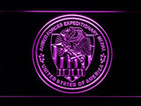 Armed Forces Expeditionary Medal LED Neon Sign Electrical - Purple - TheLedHeroes